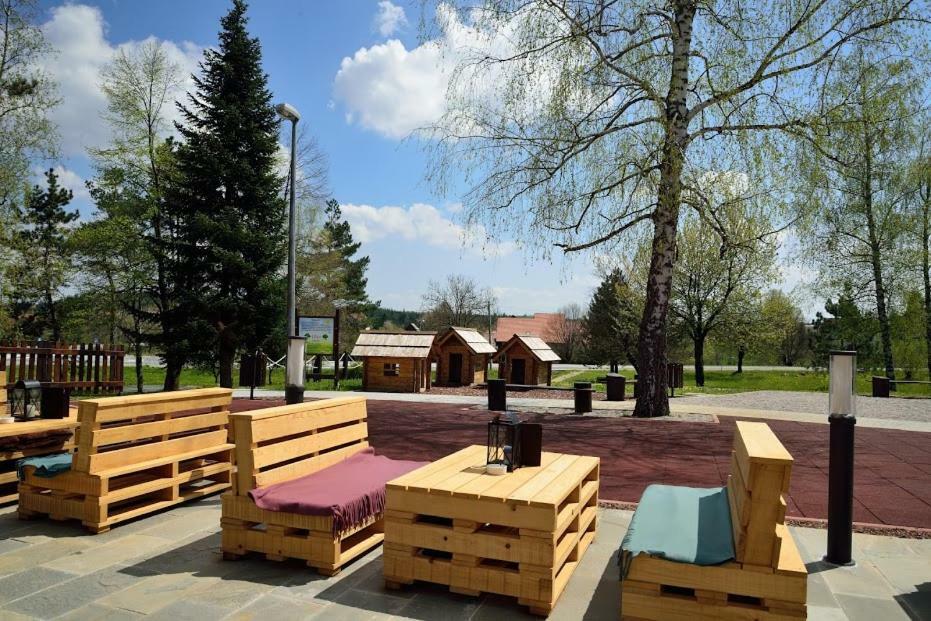 Hotel Grabovac พลิตวิชกา เยเซรา ภายนอก รูปภาพ